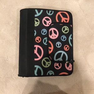 PB Teen Canvas Binder with Pencil Case Insert